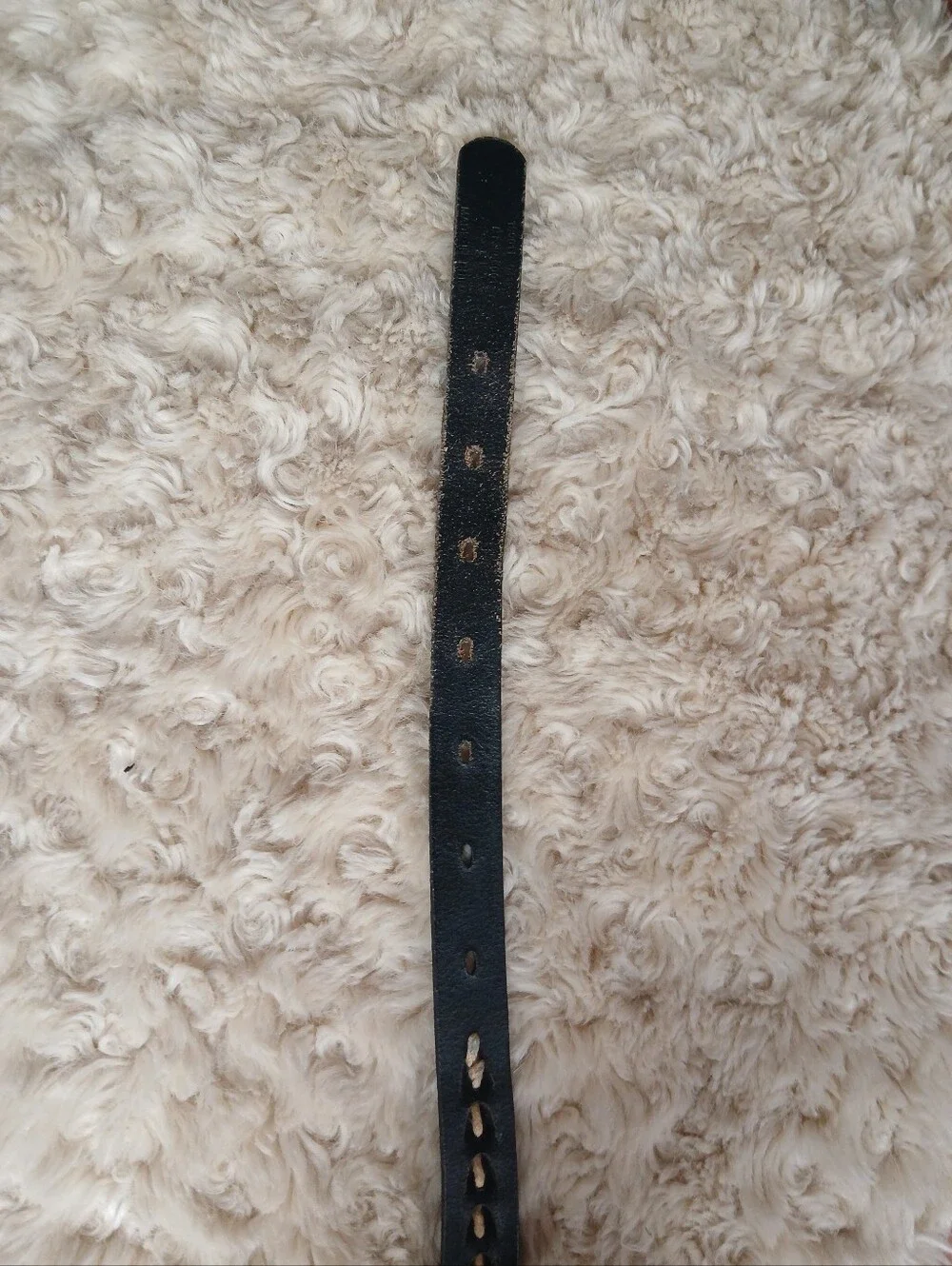 Fossil black braided